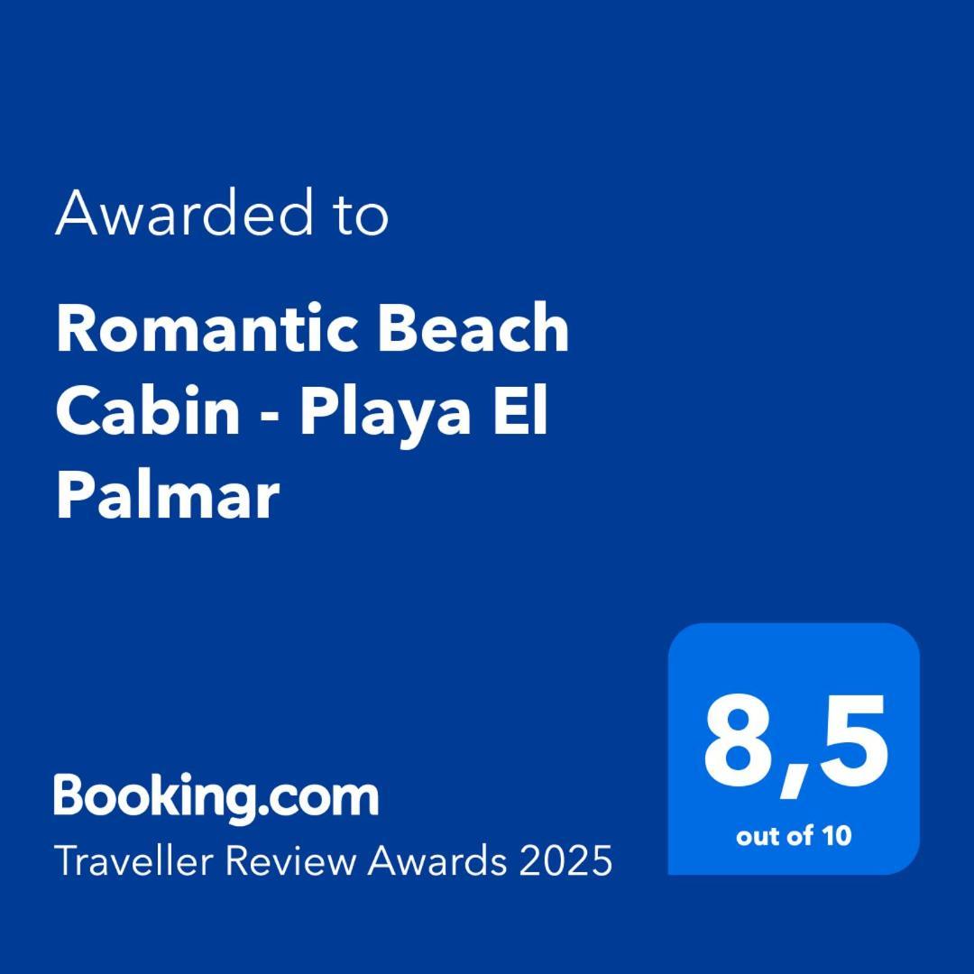Romantic Beach Cabin - Playa El Palmar El Palmar  Eksteriør billede